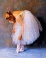 impressionistic ballet dancer